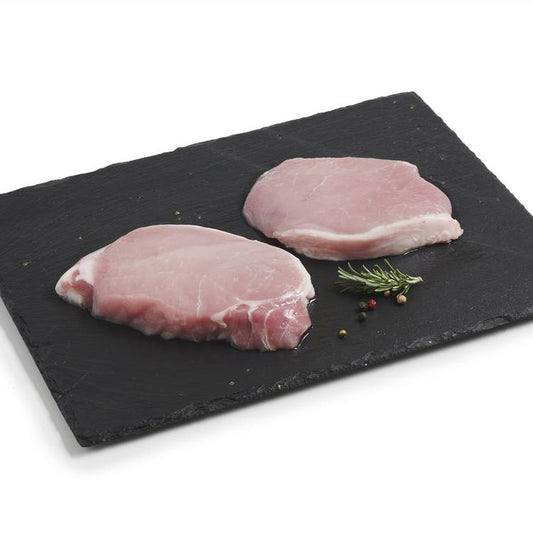 Les Tranches de longe de porc sans os