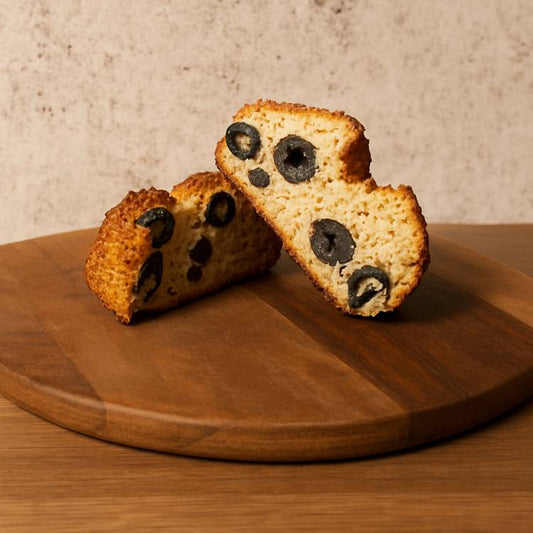Le Pain sans gluten aux olives