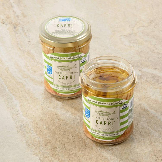 Les Filets de thon MSC à l'huile d'olive "Capri"