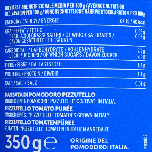 La Purée de tomate pizzutello "Così Com'è"