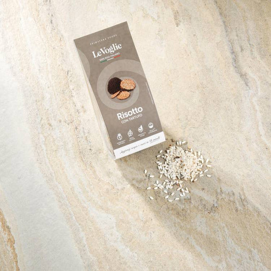 Le Risotto aromatisé à la truffe "Le Voglie"