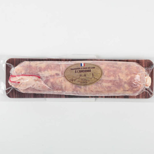 Le Saucisson à cuire de Lyon à l'ancienne