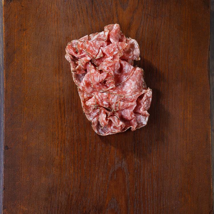 La Chiffonnade  de pavé au poivre