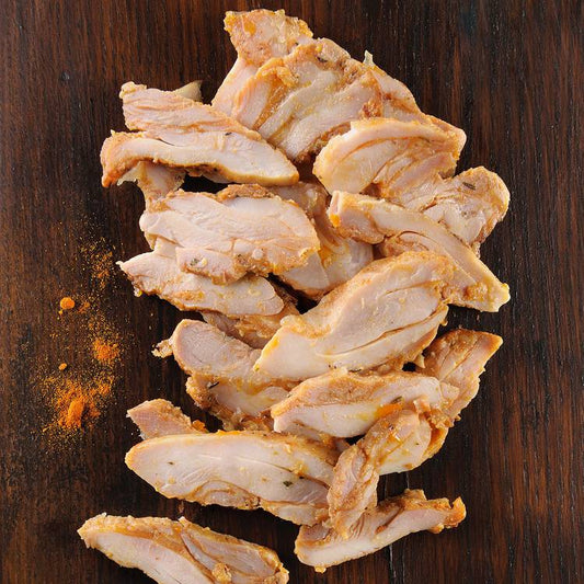 Les Emincés de poulet rôti saveur kebab