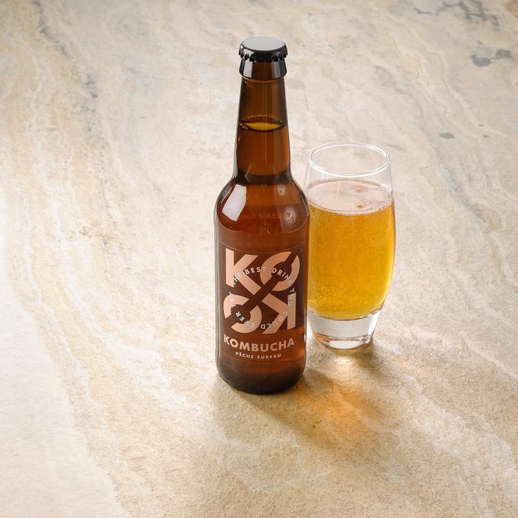 Le Kombucha pêche sureau BIO