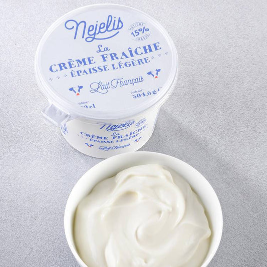 La Crème fraîche épaisse légère 15%