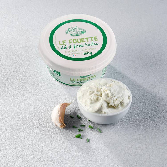 Le Fromage fouetté ail et fines herbes