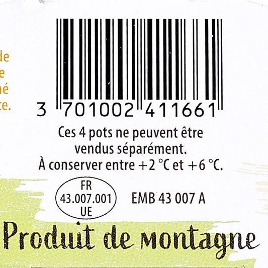 Les Yaourts brassés mangue passion "Le clos des vaches"
