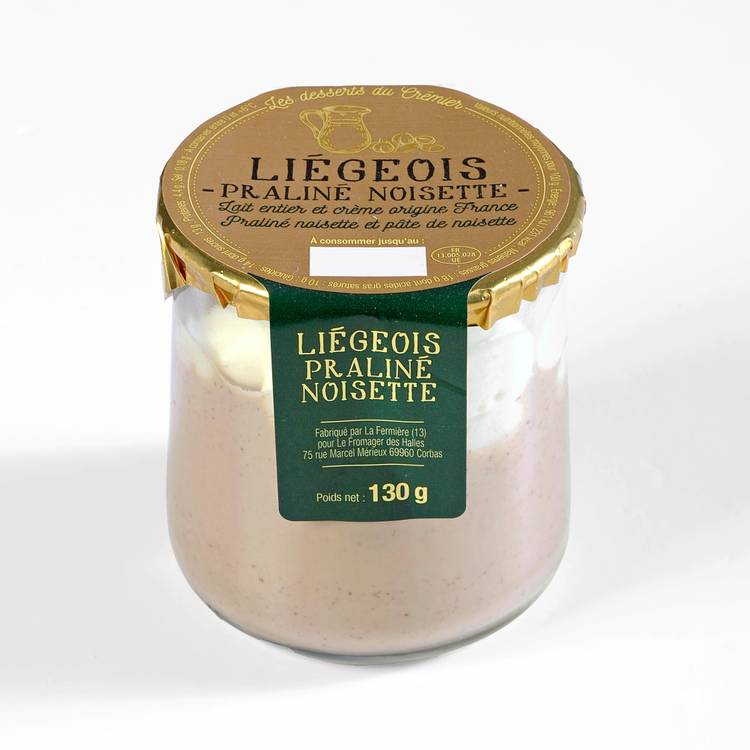 Le Liégeois praliné noisette