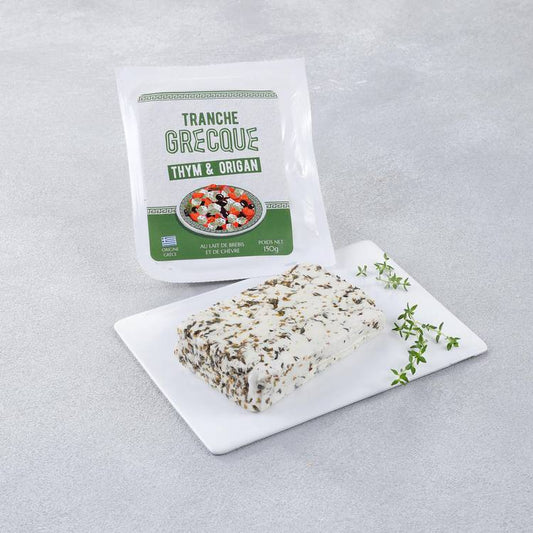 La Tranche de brebis chèvre origan et thym