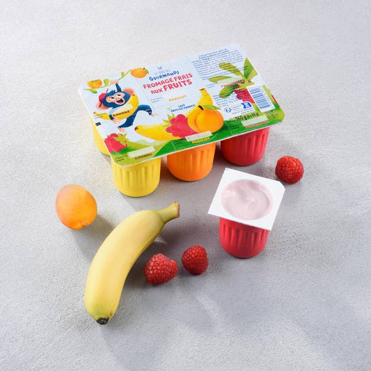 Les Fromages frais aux fruits