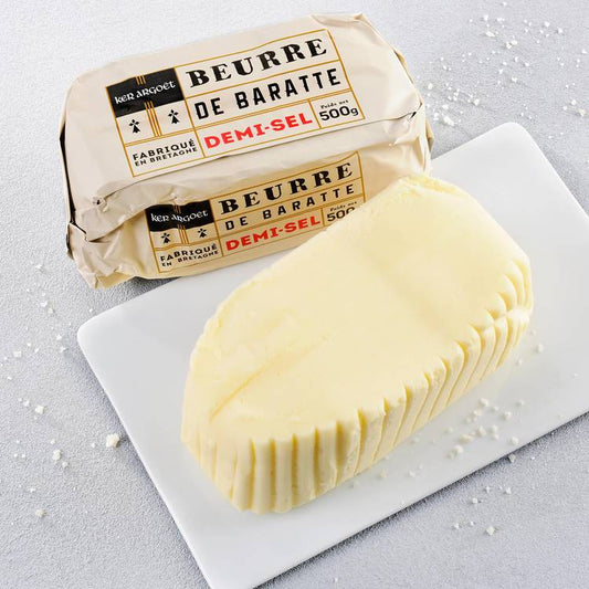 Le Beurre de baratte demi-sel "Ker Argoët" 500g