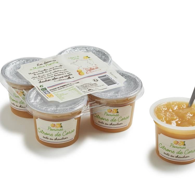 Les Compotes de pommes et citrons de Corse