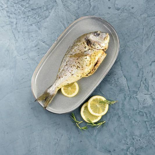 La Daurade royales marinée au citron et romarin