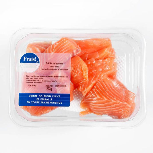 La Poêlée de saumon sans peau