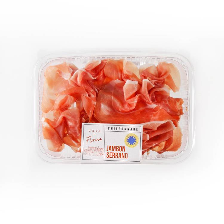 La Chiffonnade de jambon serrano STG