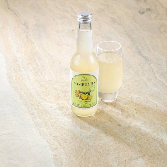 Le Kombucha gingembre yuzu